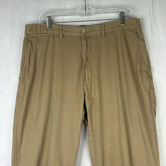 Polo Ralph Lauren Pants Mens 36x32 Classic Fit 5 Pocket Cotton Flat Front Twill - Picture 2 of 10